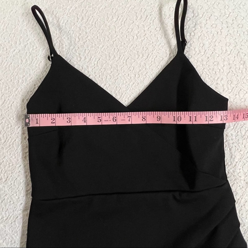 *Lulus, medium, black long dress, new w tags - Picture 9 of 9